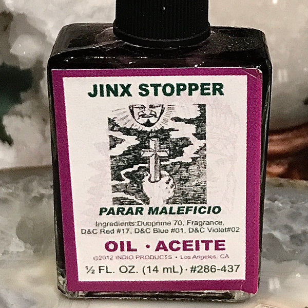 Jinx Stopper Oil 1/2 OZ Ritual Oil