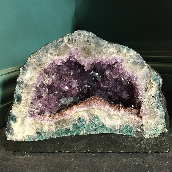 Amethyst Druzy Cut Base from Brazil