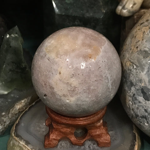 Pink Amethyst Sphere