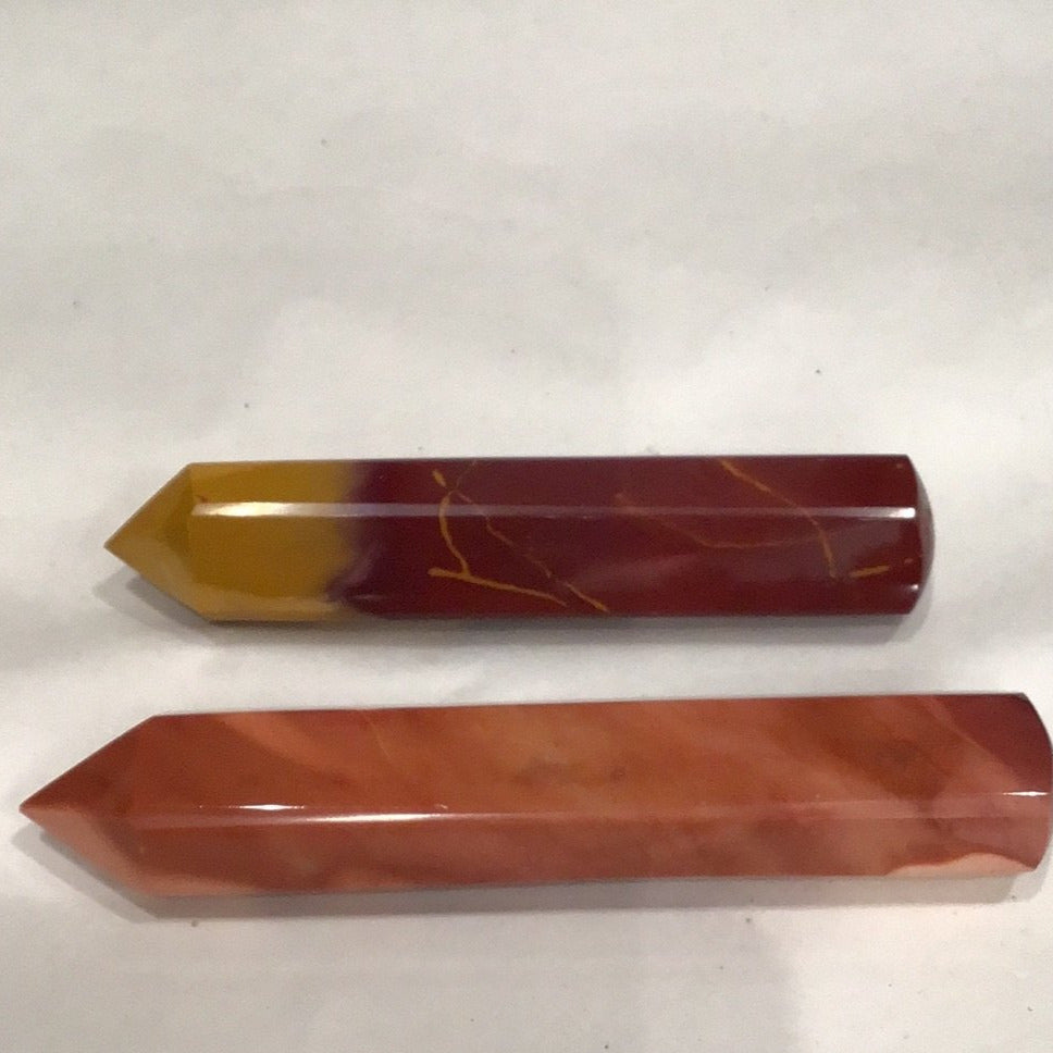 Mookaite Single Terminated Wand