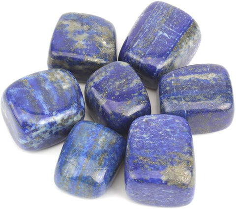 Lapis lazuli square pocket stone