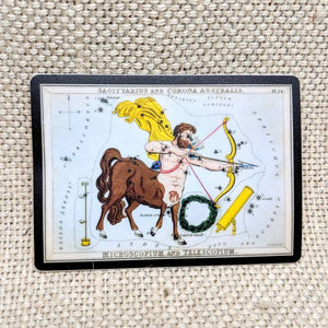 Sagittarius Sticker / Astrological Sign Sticker / Vinyl Sticker / Vintage Astrology / Phone Sticker / Laptop Sticker / Sagittarius Gift
