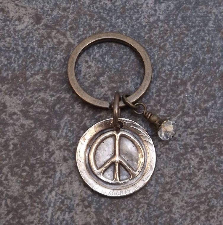 Peace Sign - Key Chain