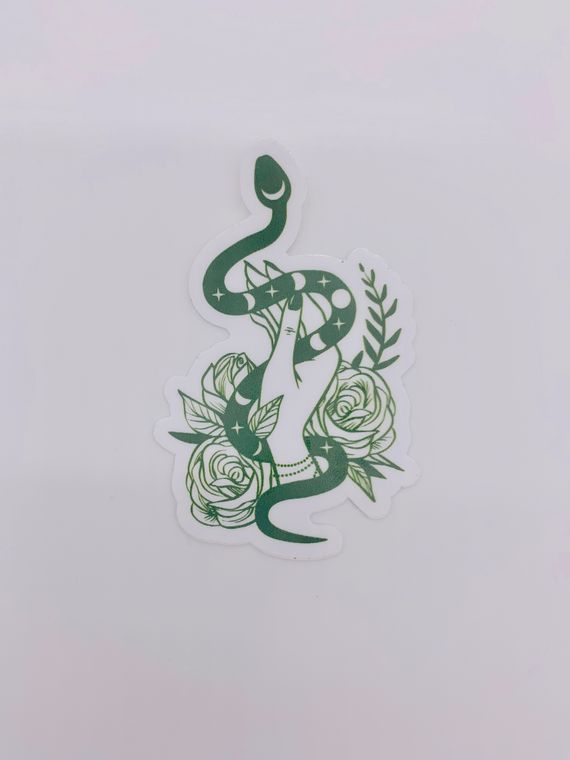 Green Goddess Sticker