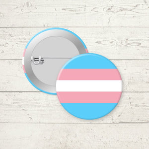 Transgender Pride Flag Button