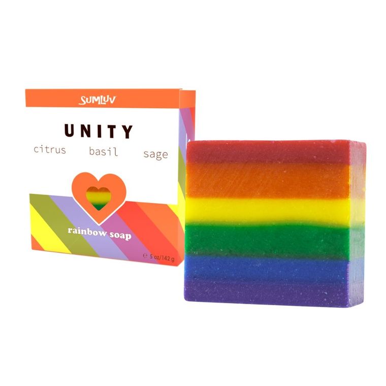 Hand-crafted Rainbow Soap
