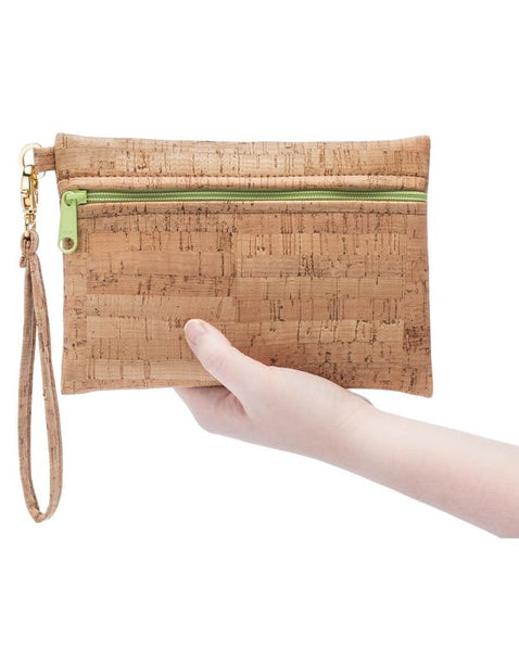 Be Ready Small Wristlet | All Brown Whistle Print