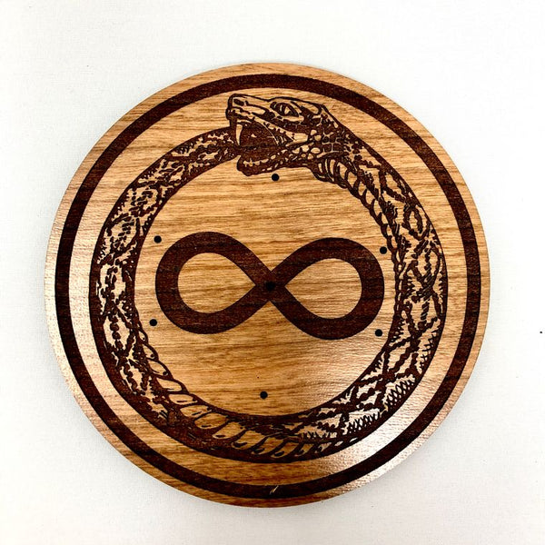 Incense Holder - Ouroboros Eternity Spiritual Snake Symbol