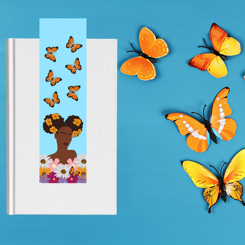 Butterflies and Buns Bookmark