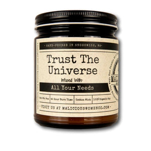 Trust The Universe - Infused With "All Your Needs" Scent: Exotic Hemp