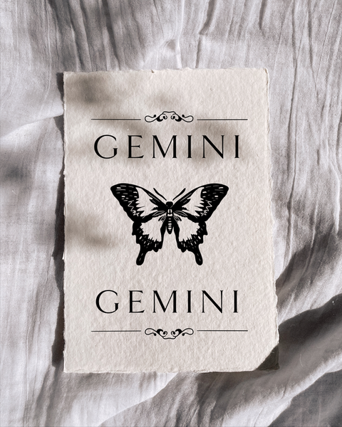 Gemini Zodiac Art Print