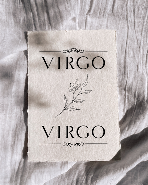 Virgo Zodiac Art Print