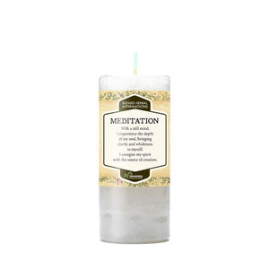 Meditation Affirmation Candle