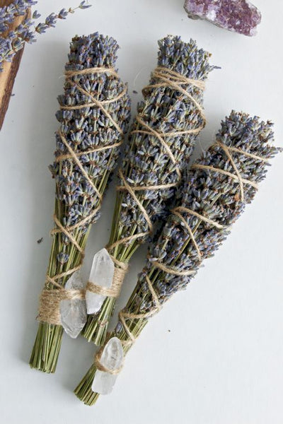 Lavender Bundles, Smoke Cleansing, Smudge Sticks, Lavender Smoke Cleansing Bundles, Sage Kit