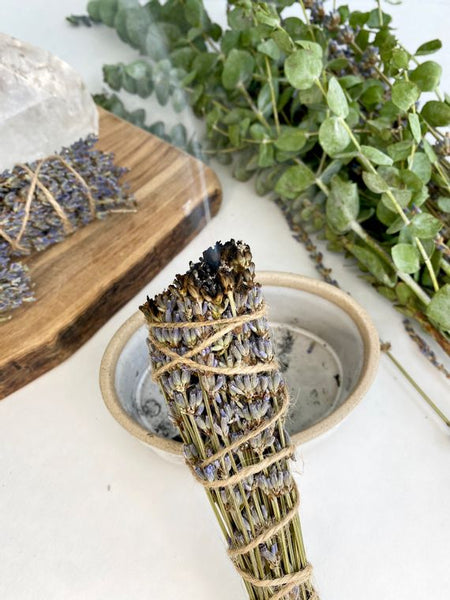 Lavender Bundles, Smoke Cleansing, Smudge Sticks, Lavender Smoke Cleansing Bundles, Sage Kit