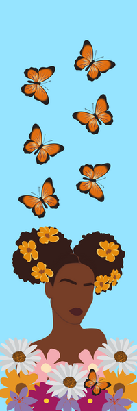 Butterflies and Buns Bookmark
