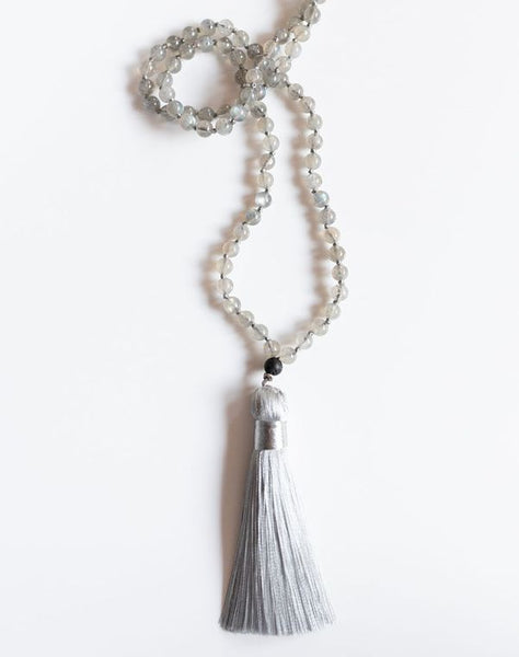 Spirit Mala - Labradorite Necklace