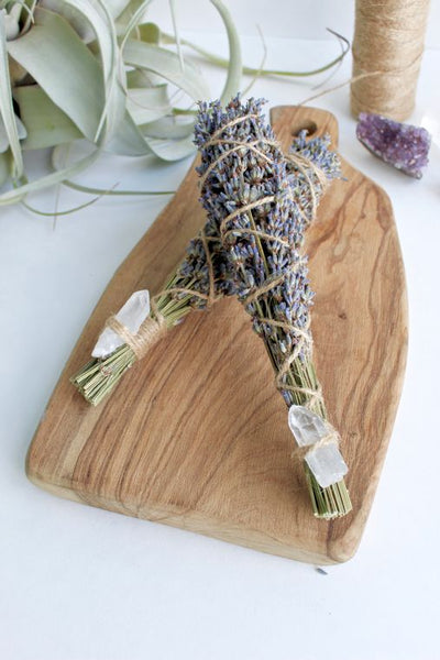 Lavender Bundles, Smoke Cleansing, Smudge Sticks, Lavender Smoke Cleansing Bundles, Sage Kit