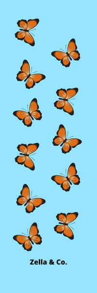 Butterflies and Buns Bookmark