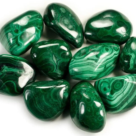 Malachite Tumbled Pocket Stone