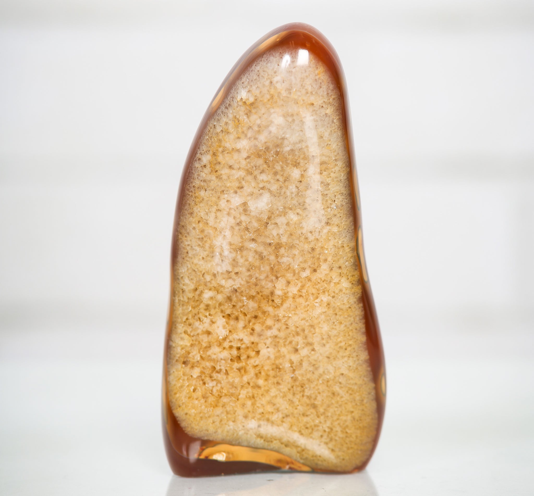 Natural Carnelian 7 Inch Flame