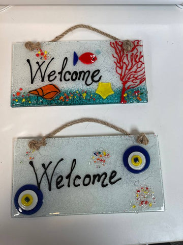 Handmade Welcome Wall Sign