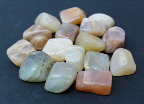 Earthtone Moonstone Pocket Stones