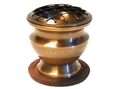 Brass Screen Charcoal Burner | 3 inches