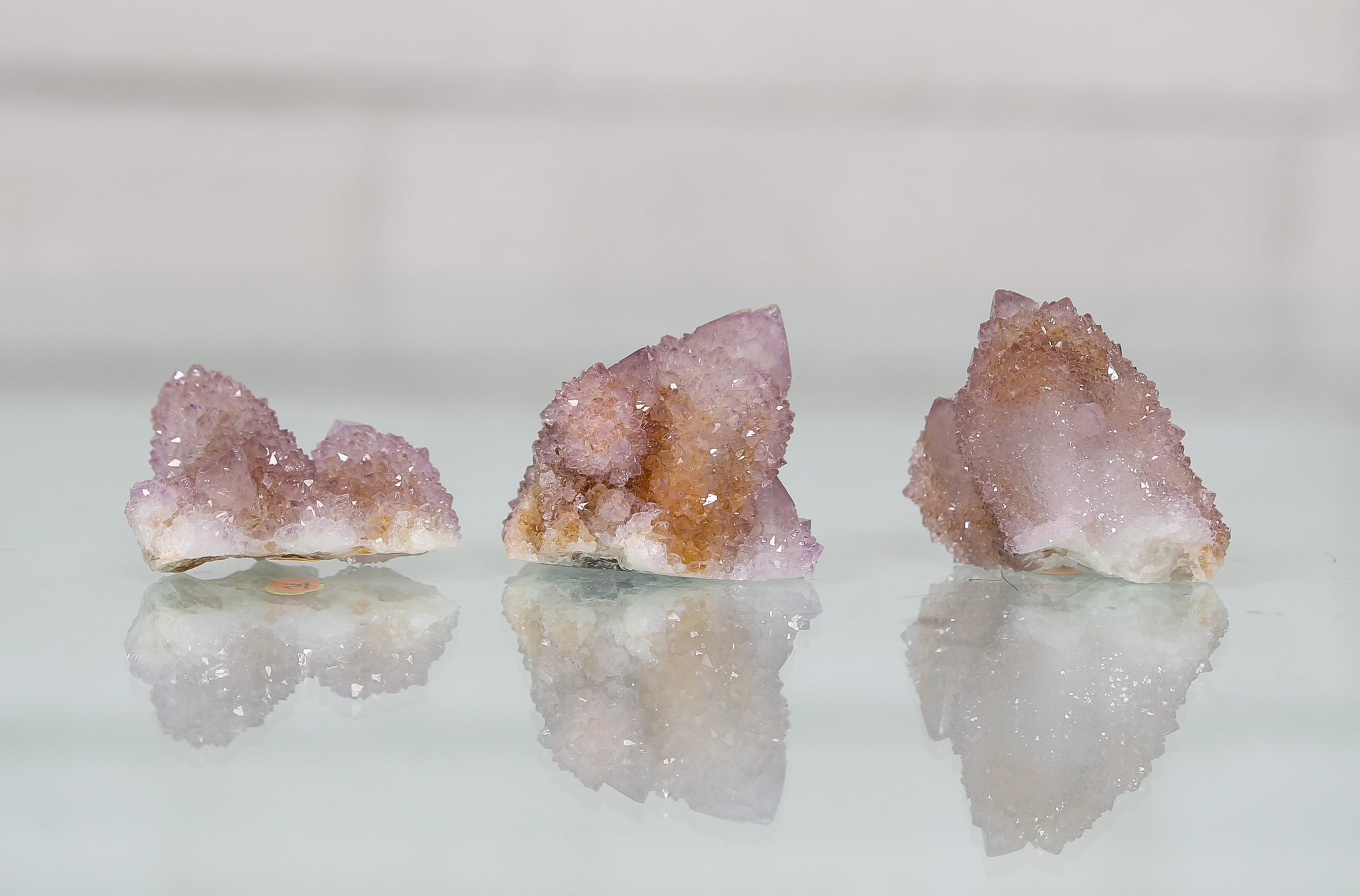 Spirit Quartz Lavender Cactus Small Freeform  Clusters